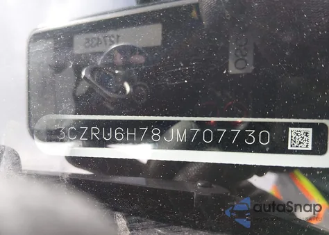 2018 Honda Hr-V Ex-L z USA, uszkodzony, nr VIN 3CZRU6H78JM707730